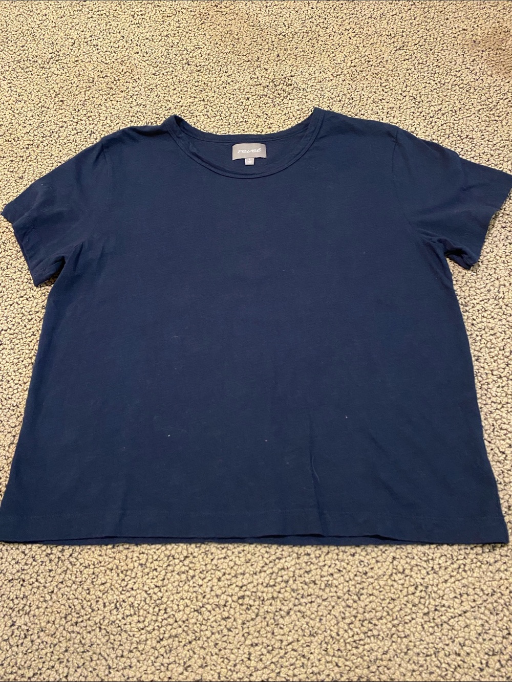 Revel Black Short Sleeve Crew Tee - Classic Fit